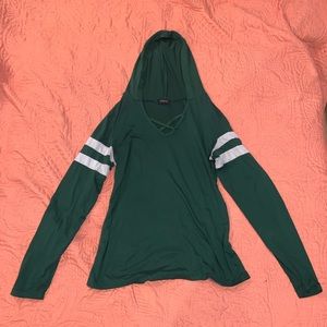 Microfiber super soft light weight hoodie more like a shirt